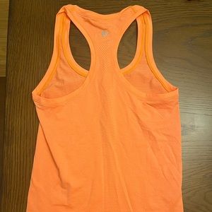 Neon Orange Lululemon Tank